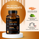 Nirvasa Salmon Fish Oil TS Softgels 60 Capsule