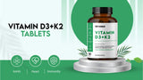 Nirvasa Vitamin D3+K2 Tablets (60 Tabs)