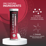 Nirvasa L-Carnitine Effervescent Tablets (15 Tabs)