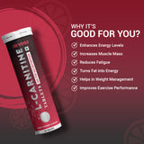 Nirvasa L-Carnitine Effervescent Tablets (15 Tabs)