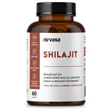 Nirvasa Pure Shilajit Tablet (60 Tabs) (Buy 1 & Get 1)
