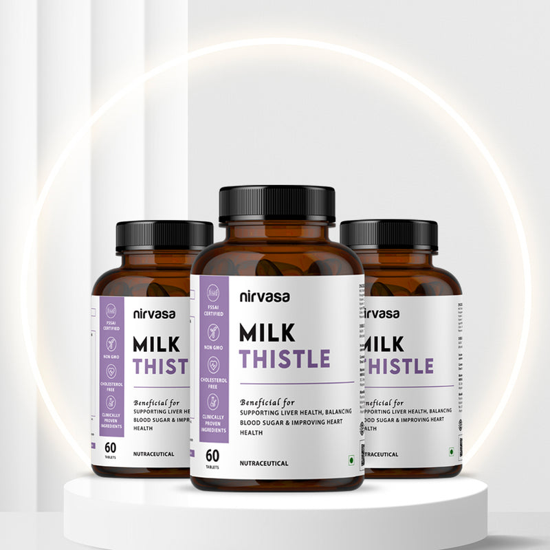 Nirvasa Milk Thistle Tablets (60 Tab)