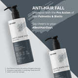 Anti-Hairfall Shampoo, Hair Vitals Tablets & Hair Vitals Serum Combo