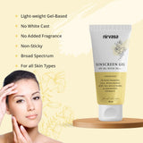 Nirvasa SPF50+ Sunscreen Gel 50 ml (Buy 1 & Get 1)
