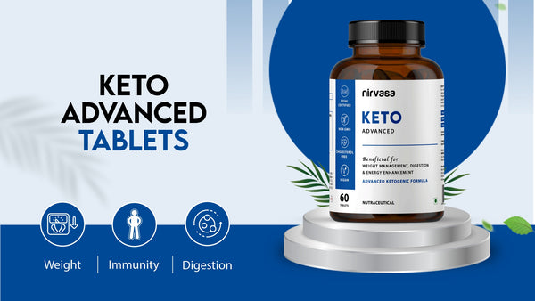 Nirvasa Keto Advanced Tablets (60 Tabs)