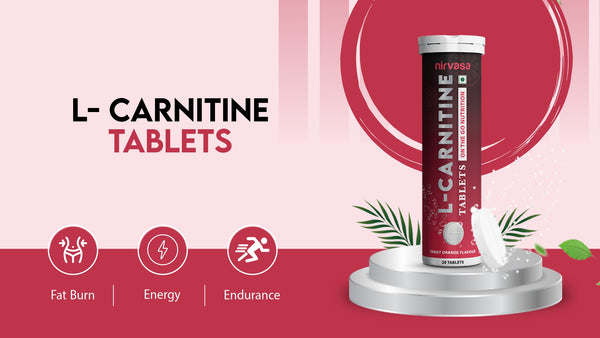 Nirvasa L-Carnitine Effervescent Tablets (15 Tabs)