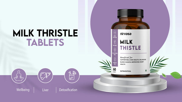 Nirvasa Milk Thistle Tablets (60 Tab)