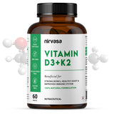 Nirvasa Vitamin D3+K2 Tablets (60 Tabs)