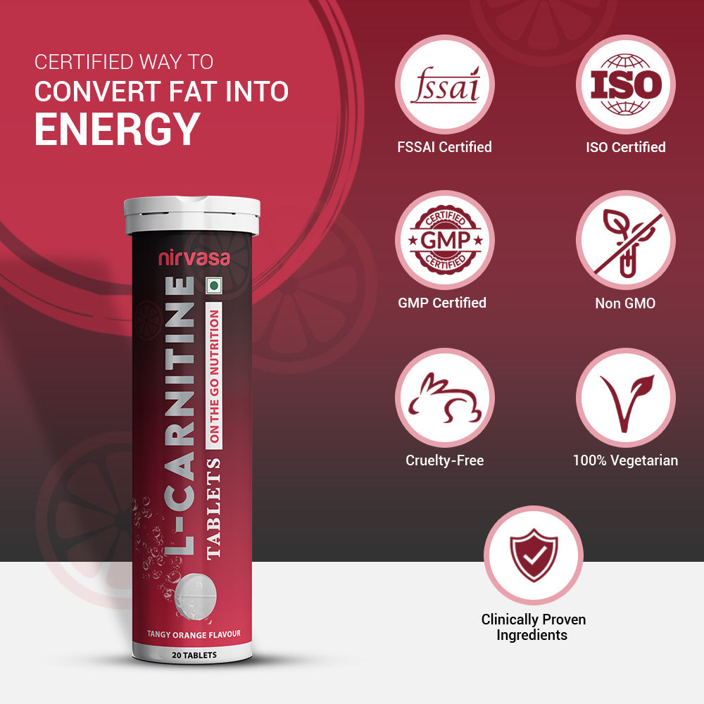 Buy L-Carnitine Effervescent Tablets Online at Best Price In India