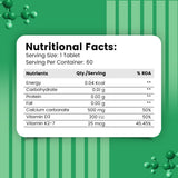 Nirvasa Vitamin D3+K2 Tablets (60 Tabs)