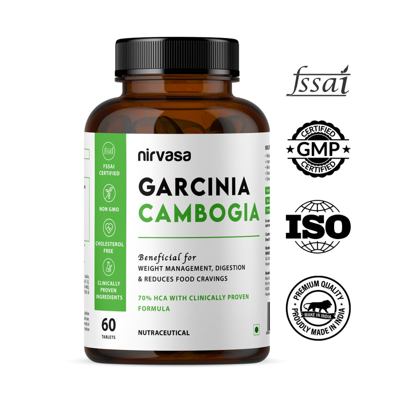 Nirvasa Garcinia Cambogia Tablets (60 Tabs)