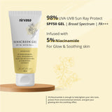 Nirvasa SPF50+ Sunscreen Gel 50 ml