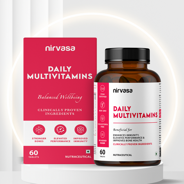 Nirvasa Daily Multivitamin Tablets (60 Tabs)