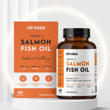 Nirvasa Salmon Fish Oil Softgels 60 Capsules